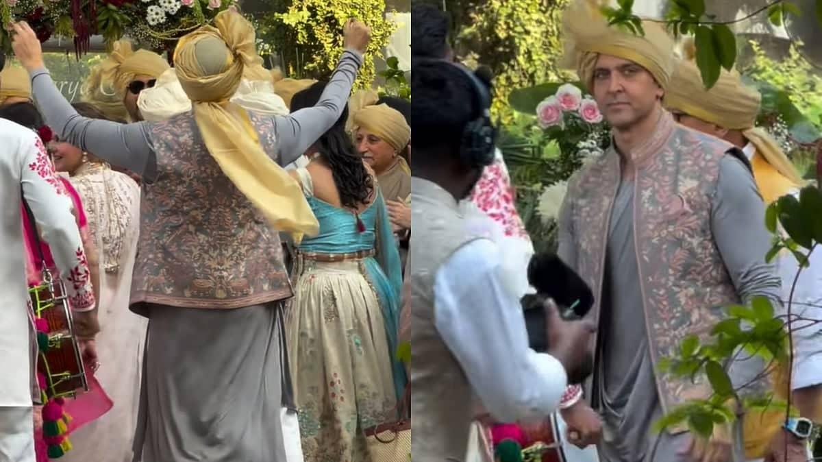 Hrithik Roshan Dances Like No One's Watching at Cousin's Wedding