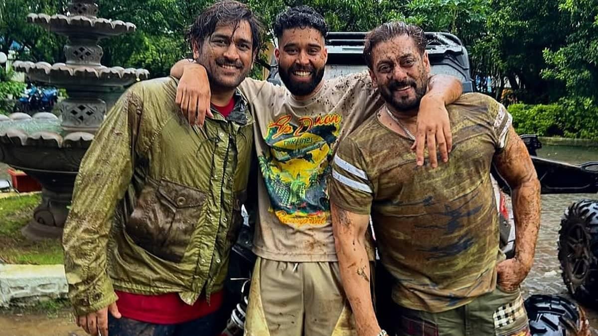 Salman Aur Dhoni Ka Muddy Mela Farmhouse Par!