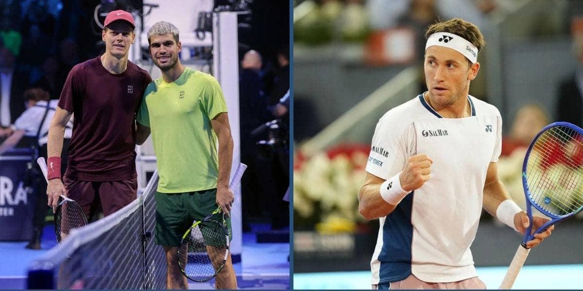 Casper Ruud Says Alcaraz & Sinner's Grand Slam Reign May End