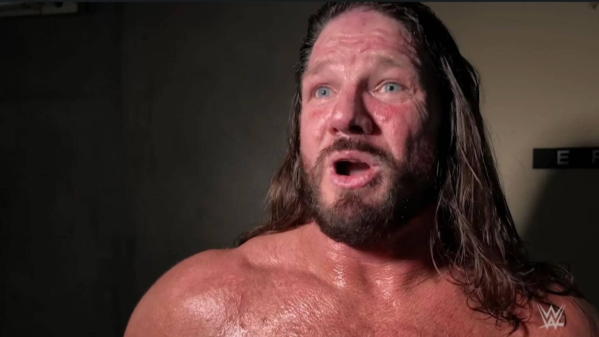 AJ Styles battles a fan's claim—history in the making!