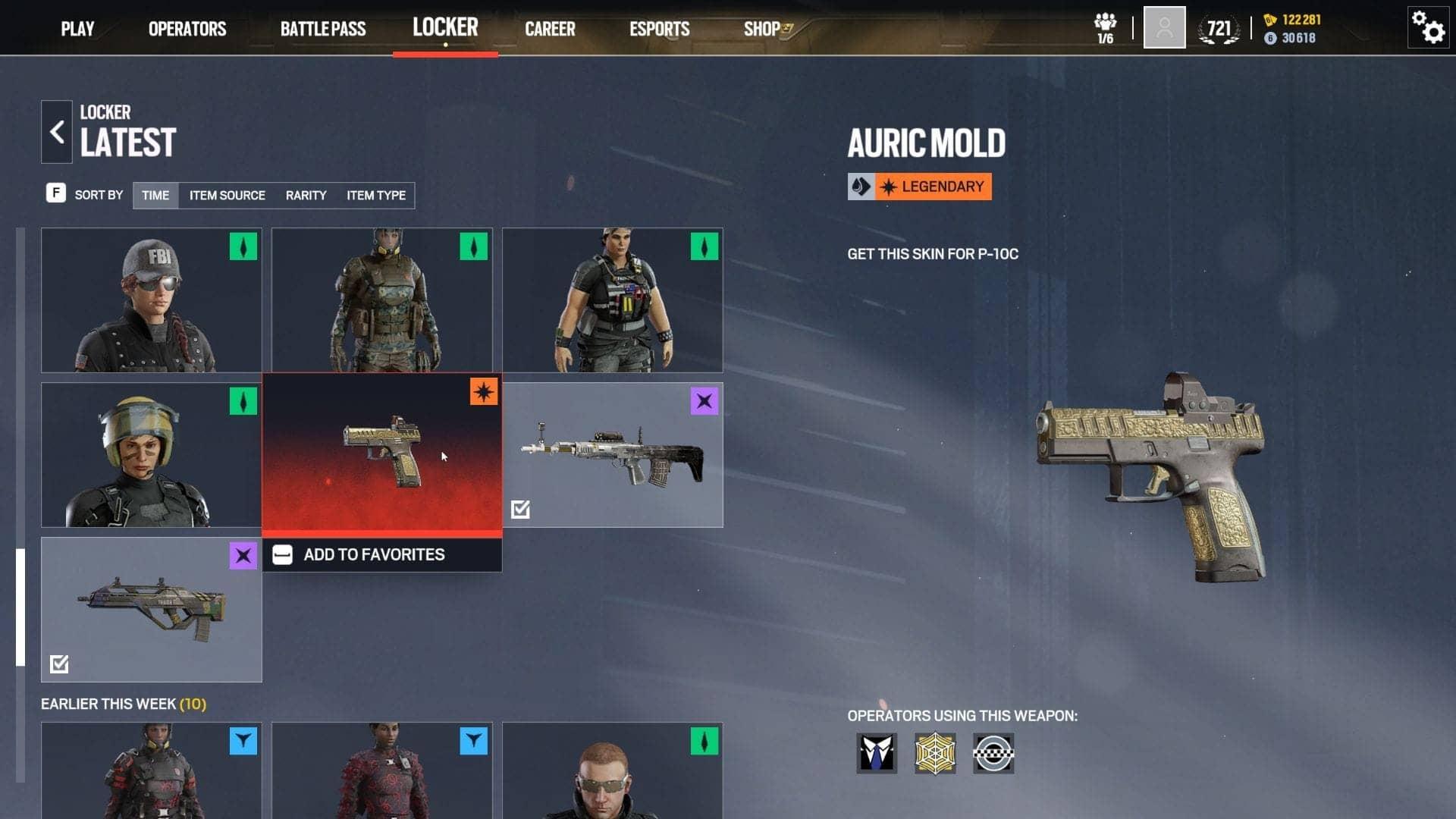 Unlock the Auric Mold Skin in Rainbow Six Siege X for Free