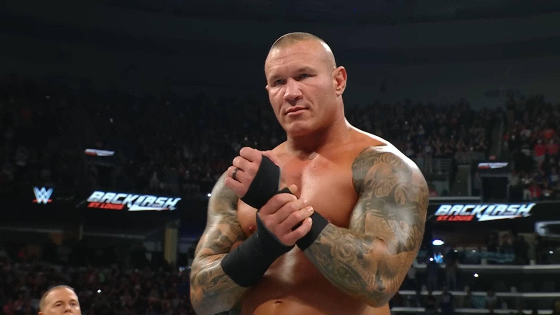 Randy Orton Claims Crossover Moment of the Year Like a Boss