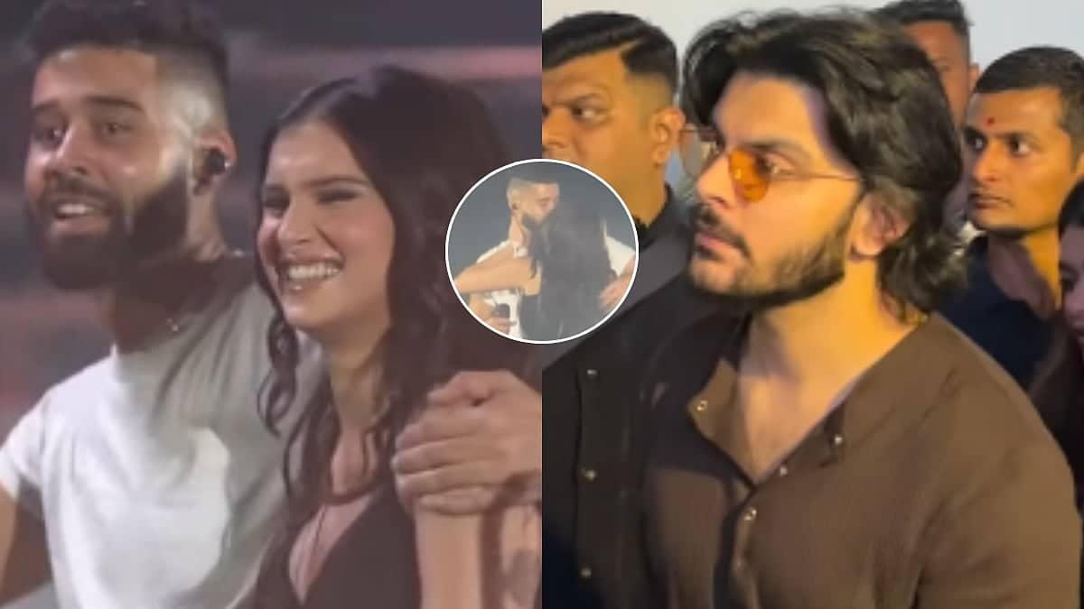 Veer Pahariya's Priceless Reaction to AP Dhillon's Cheek Kiss