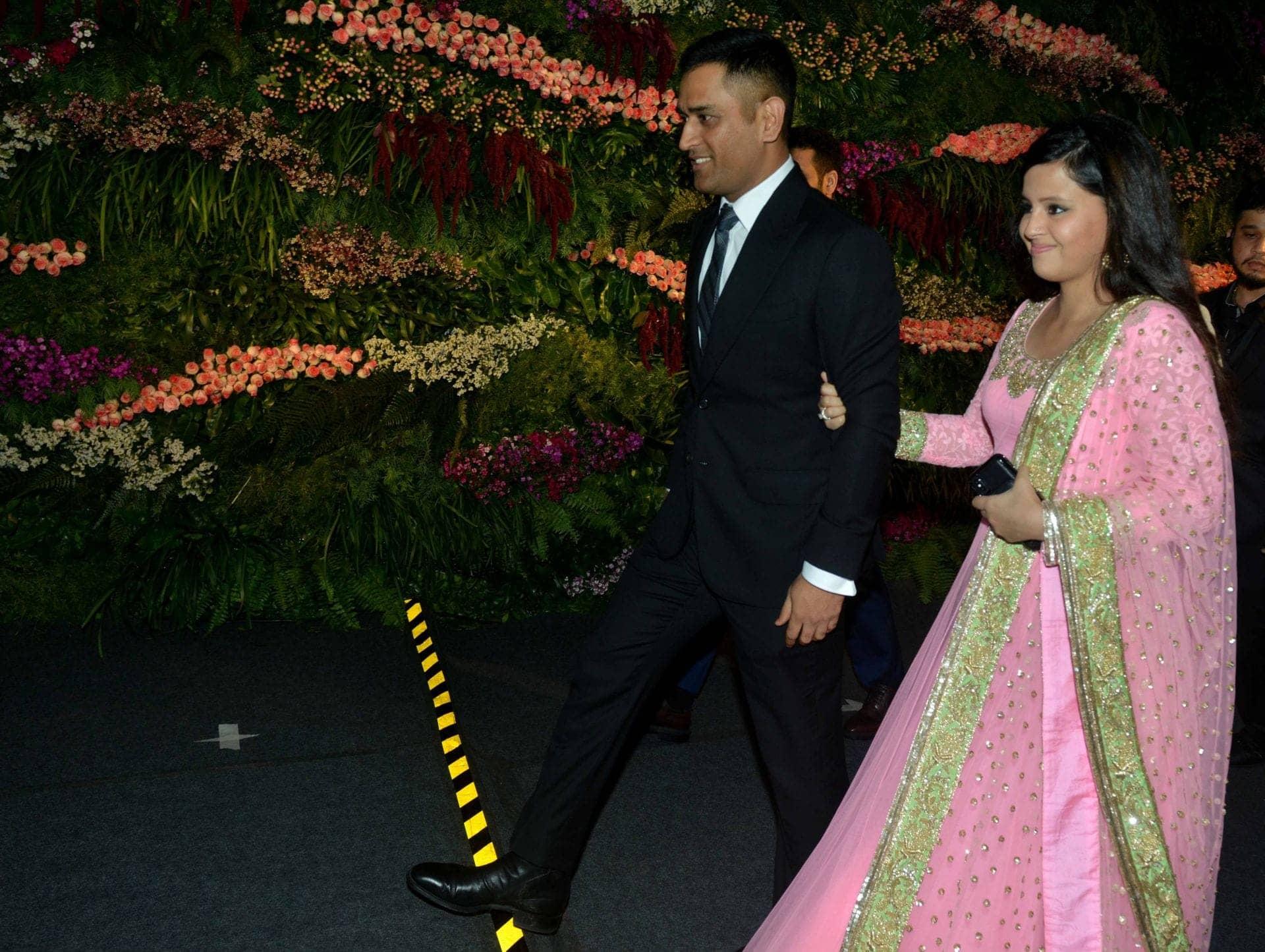 MS Dhoni and Family Attend Salman Khan's Magical Birthday Bash