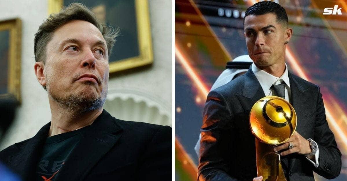 Elon Musk gives a shoutout to Ronaldo's award in Dubai