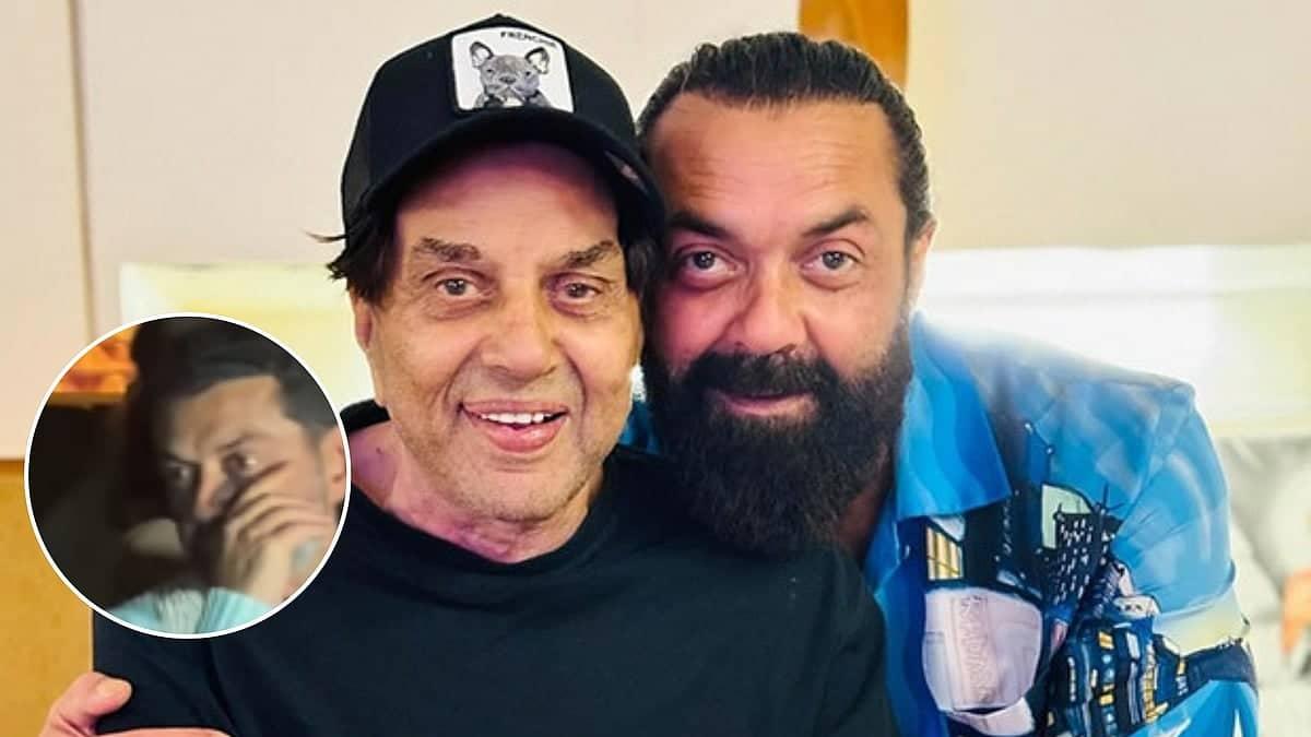 Bobby Deol Gets Real Emotional at Dad Dharmendra's Film Ikkis