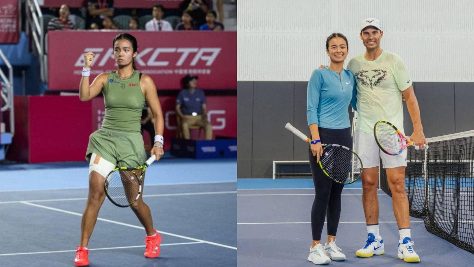 Alexandra Eala's Epic Training Moment with Rafa Nadal Revealed!