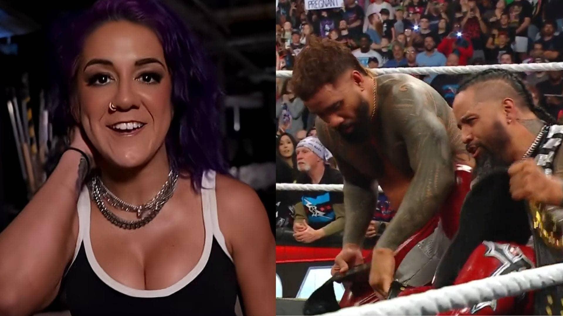 Bayley Celebrates The Usos' Big Win with Three Fun Words