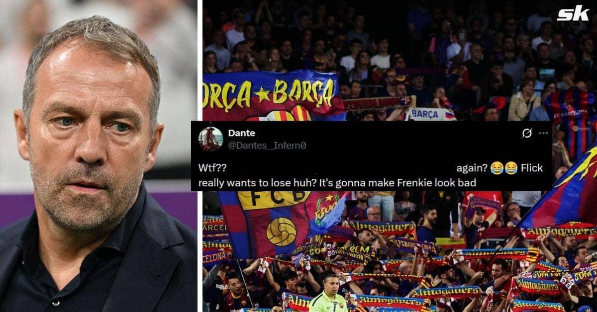 Barcelona fans baffled: Hansi Flick ki team kya hai bhai?