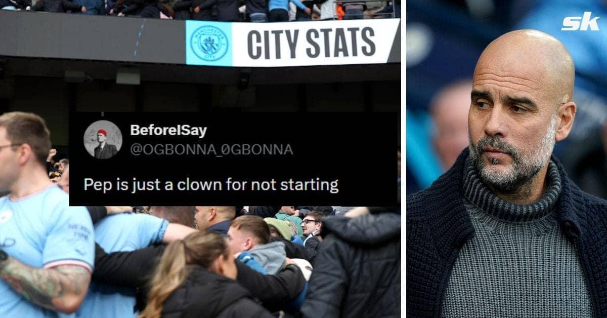 Doku's benching has fans callin' Pep a clown, fo' shizzle