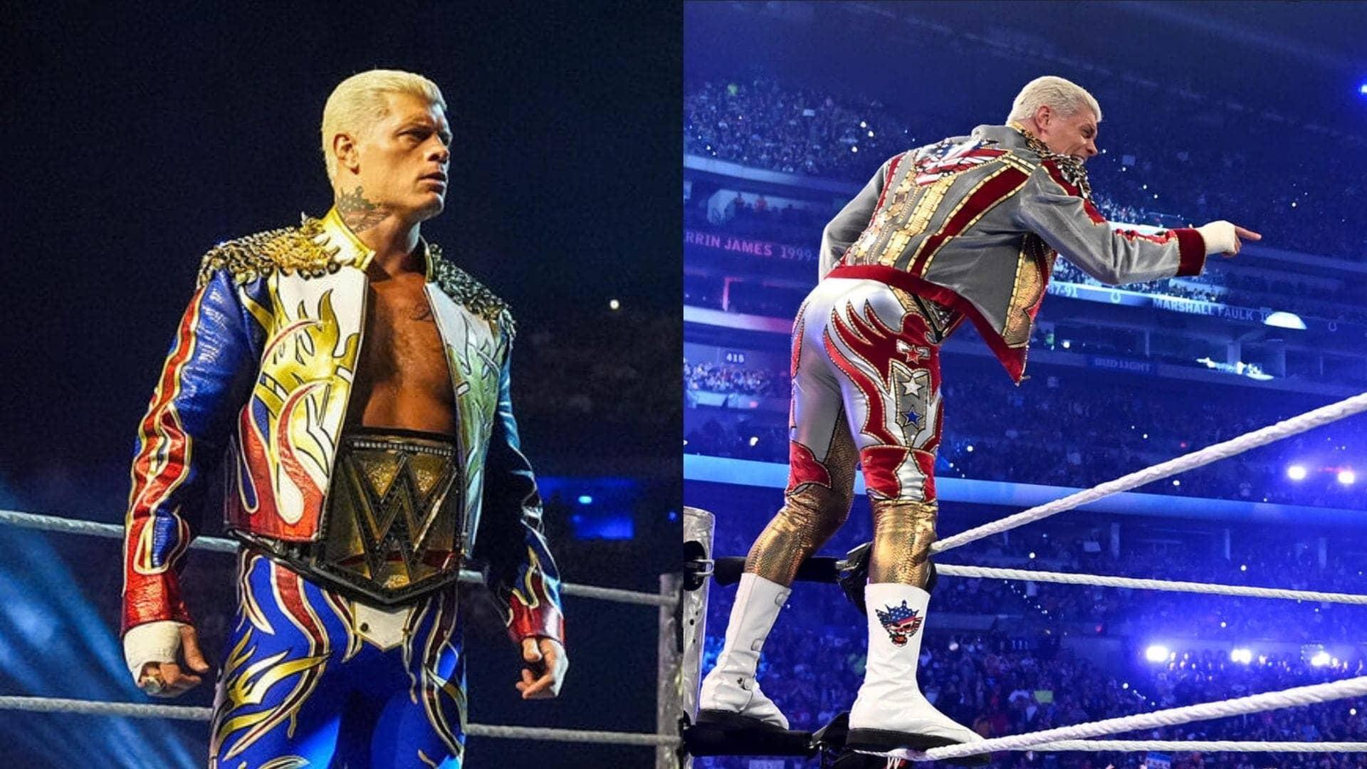 Cody Rhodes ka Super Cutter, Drew ki picture jala di!