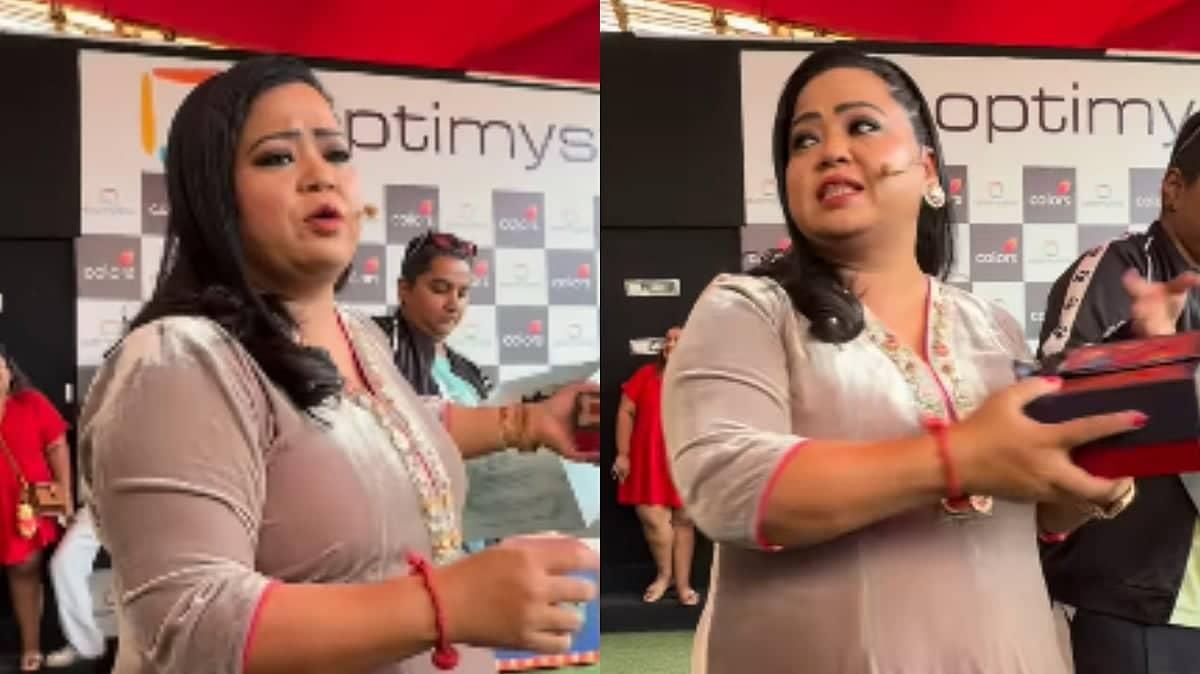 Bharti Singh Back to Work 18 Days After Baby Drop, Spreads Joy