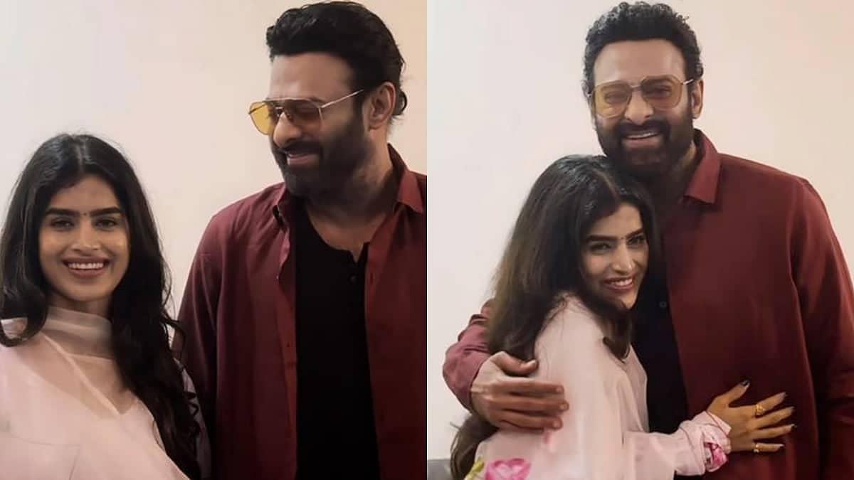 Prabhas Rolls Out the Red Carpet for Fan at His Hyderabad Home