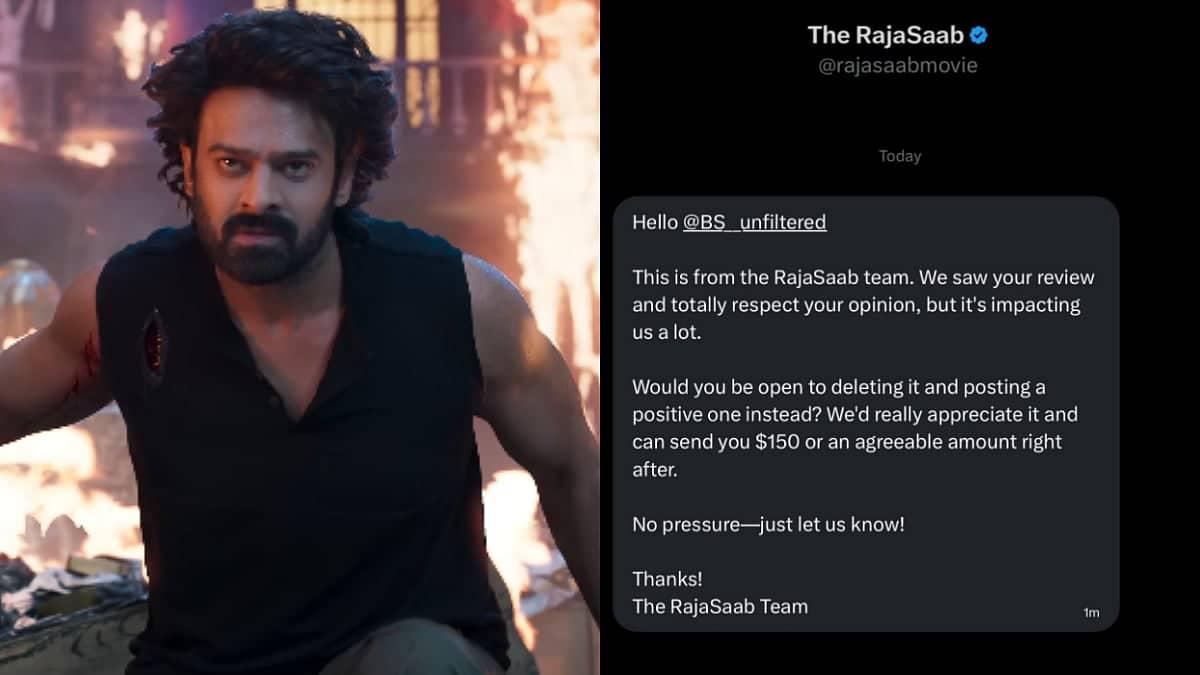 Wizards Offer ₹14,000 To Vanish Negative Review of Raja Saab