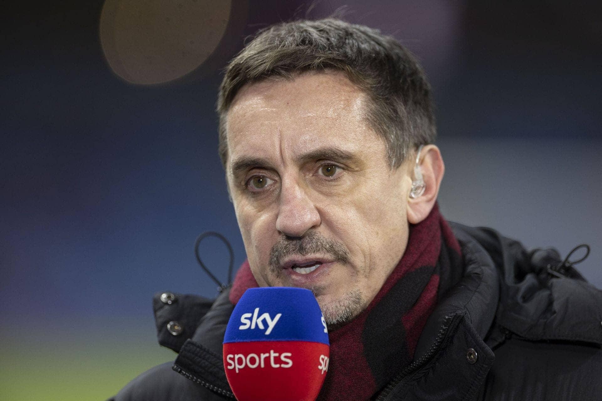 Neville blasts Martinelli for shoving Liverpool's Bradley
