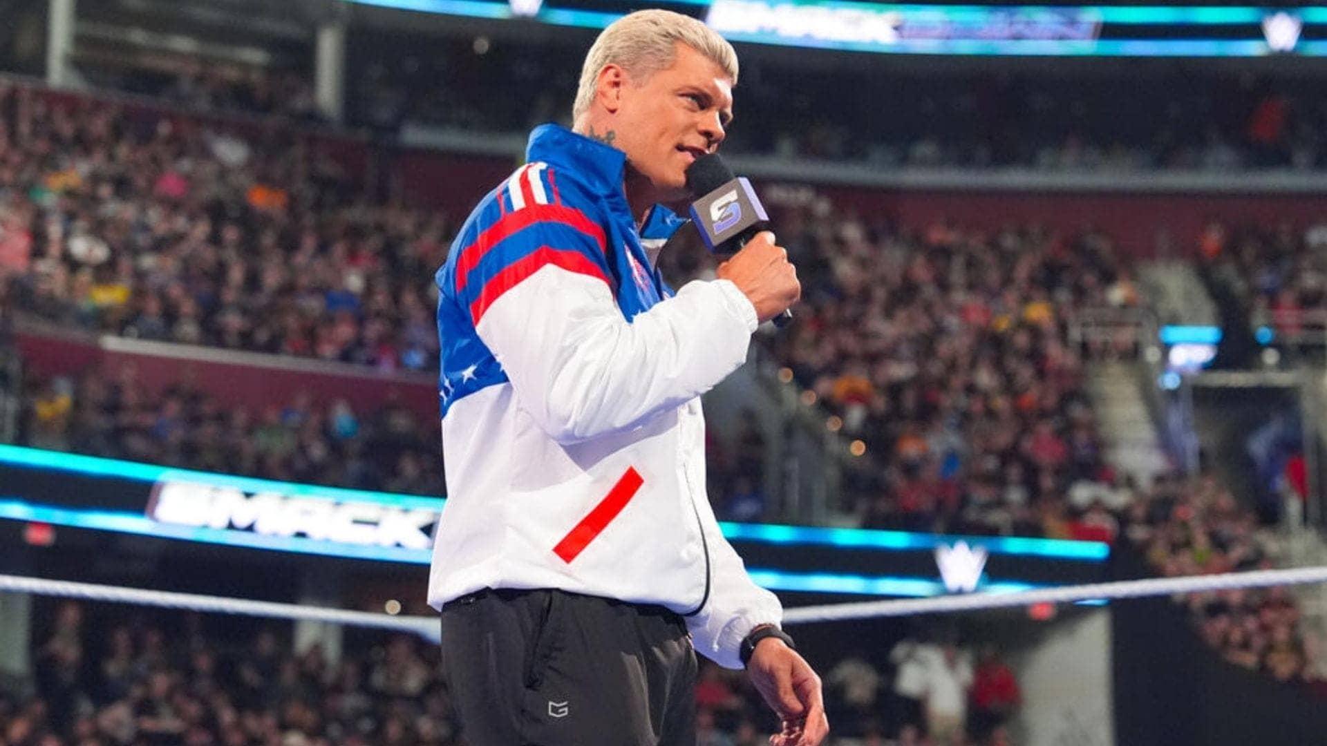 Cody Rhodes and Drew McIntyre's wild title match excitement