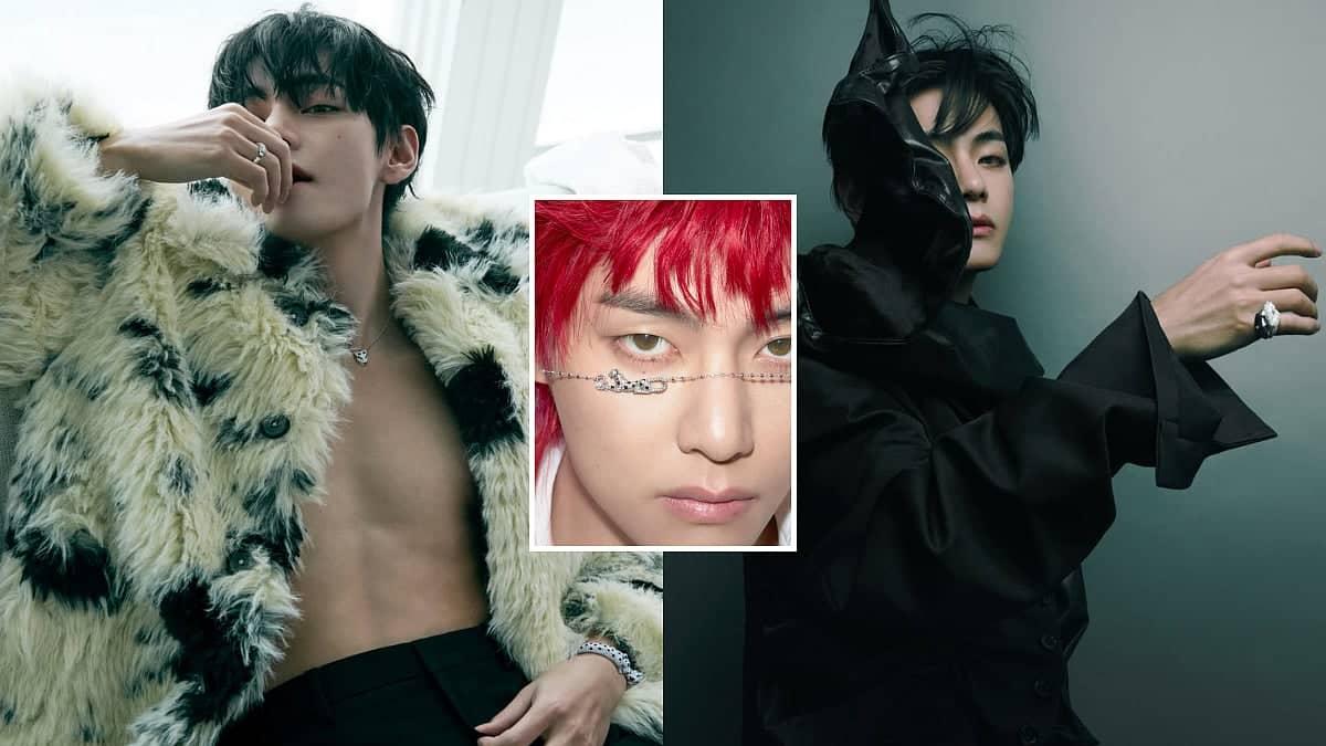 BTS Ka V: Laal Baalon Mein Fashion Ka Jadoo Chala Gaya