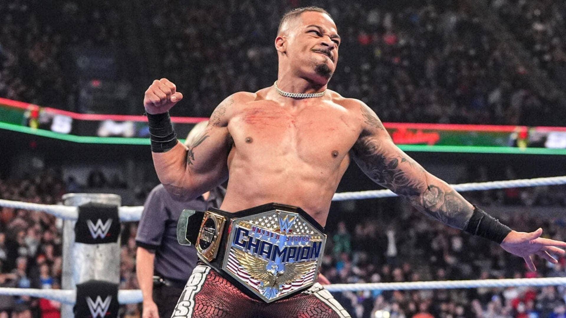 Carmelo Hayes gives a smooth shoutout to Nakamura, legend