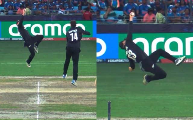 Kohli Amazed as Phillips Attempts Stunning Catch in ODI