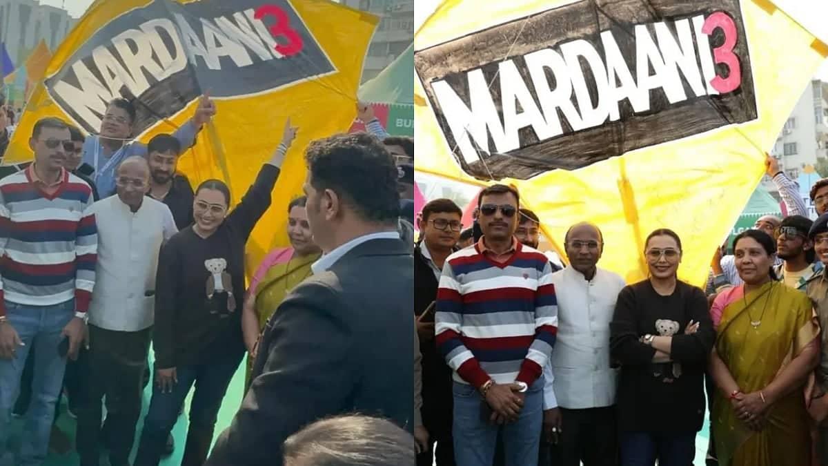 Rani Mukerji Takes Flight with Mardaani 3 Promotions