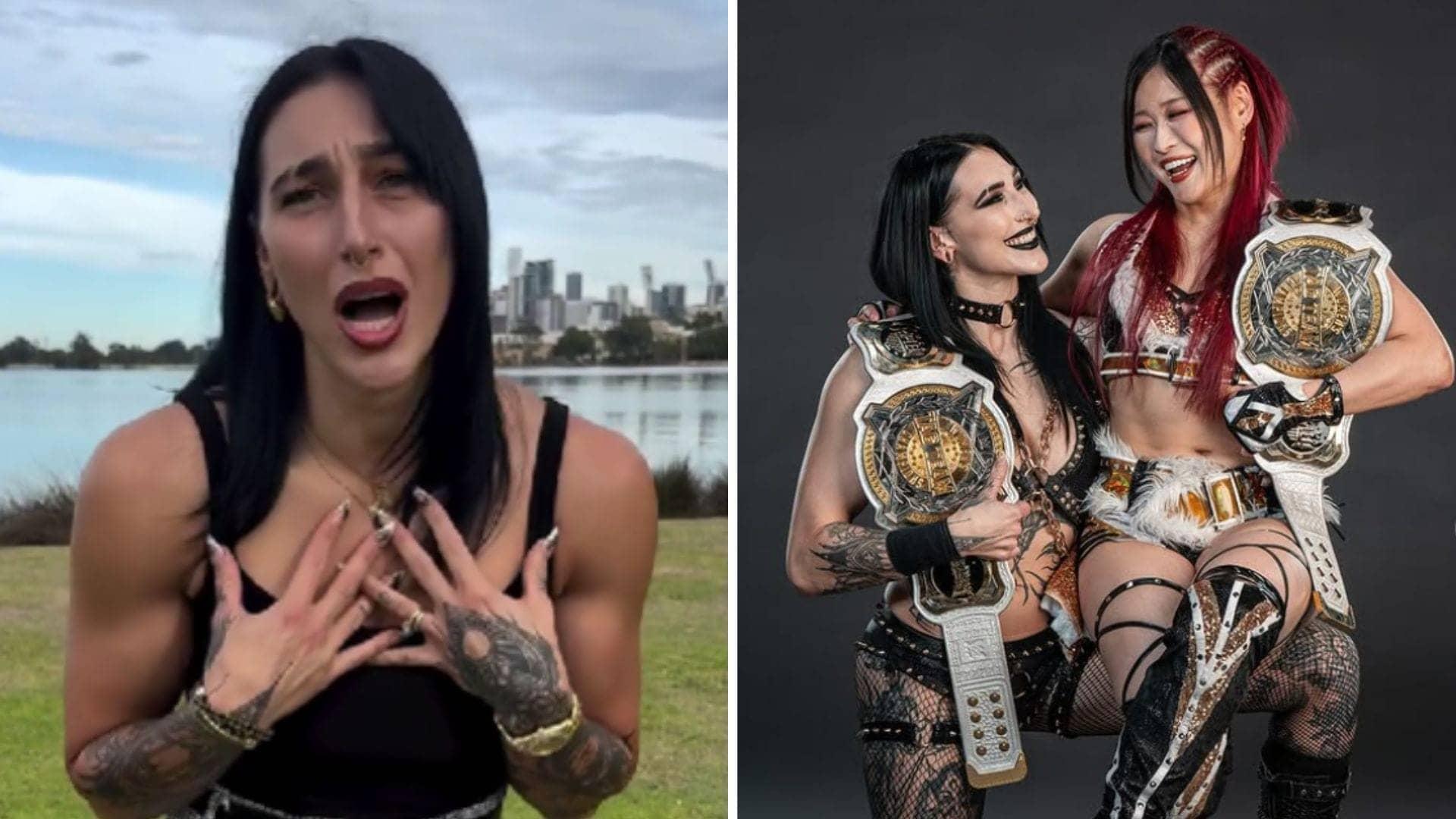 Cathy Kelley Stirs the Pot Over Rhea Ripley's Tag Team
