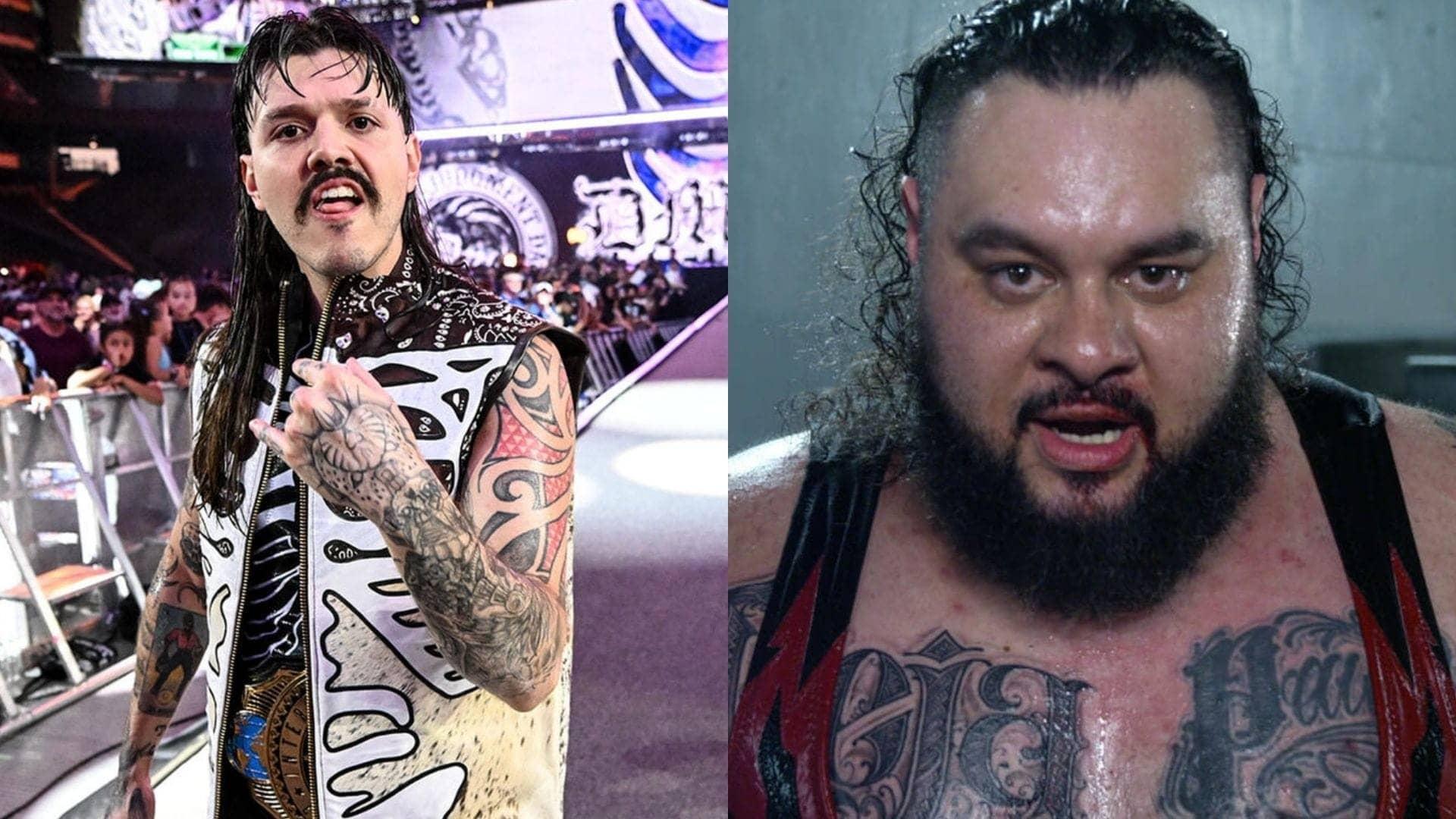 Dominik Mysterio's Grilled Cheese Roast on Bronson Reed