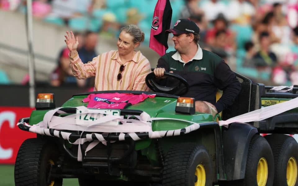 Alyssa Healy ka jazbaati farewell SCG par dekhiye