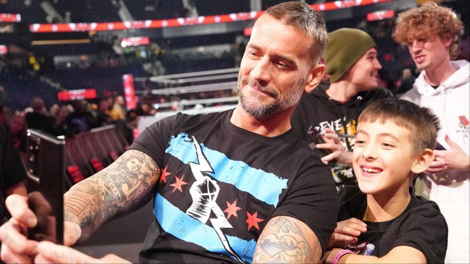 CM Punk's Electrifying Moment with Fan at Live Event
