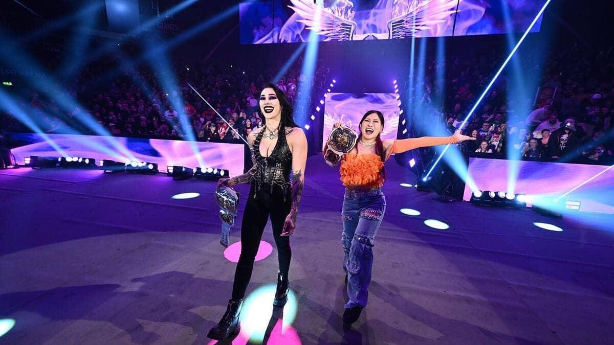 Rhea Ripley and IYO SKY: Champions with a side of drama!