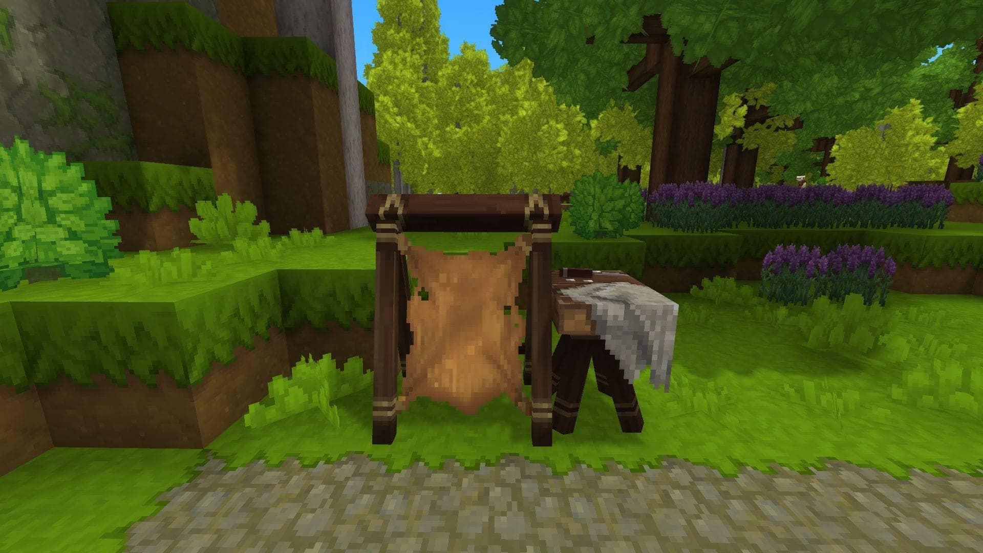 Unleash Your Crafting Power with Tanning Rack in Hytale