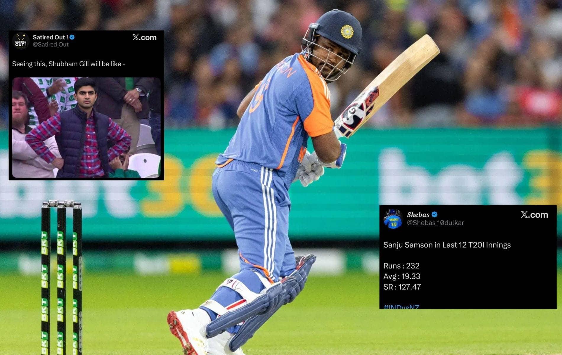 Sanju Samson's Major Flop: Fans React to T20I Disappointment