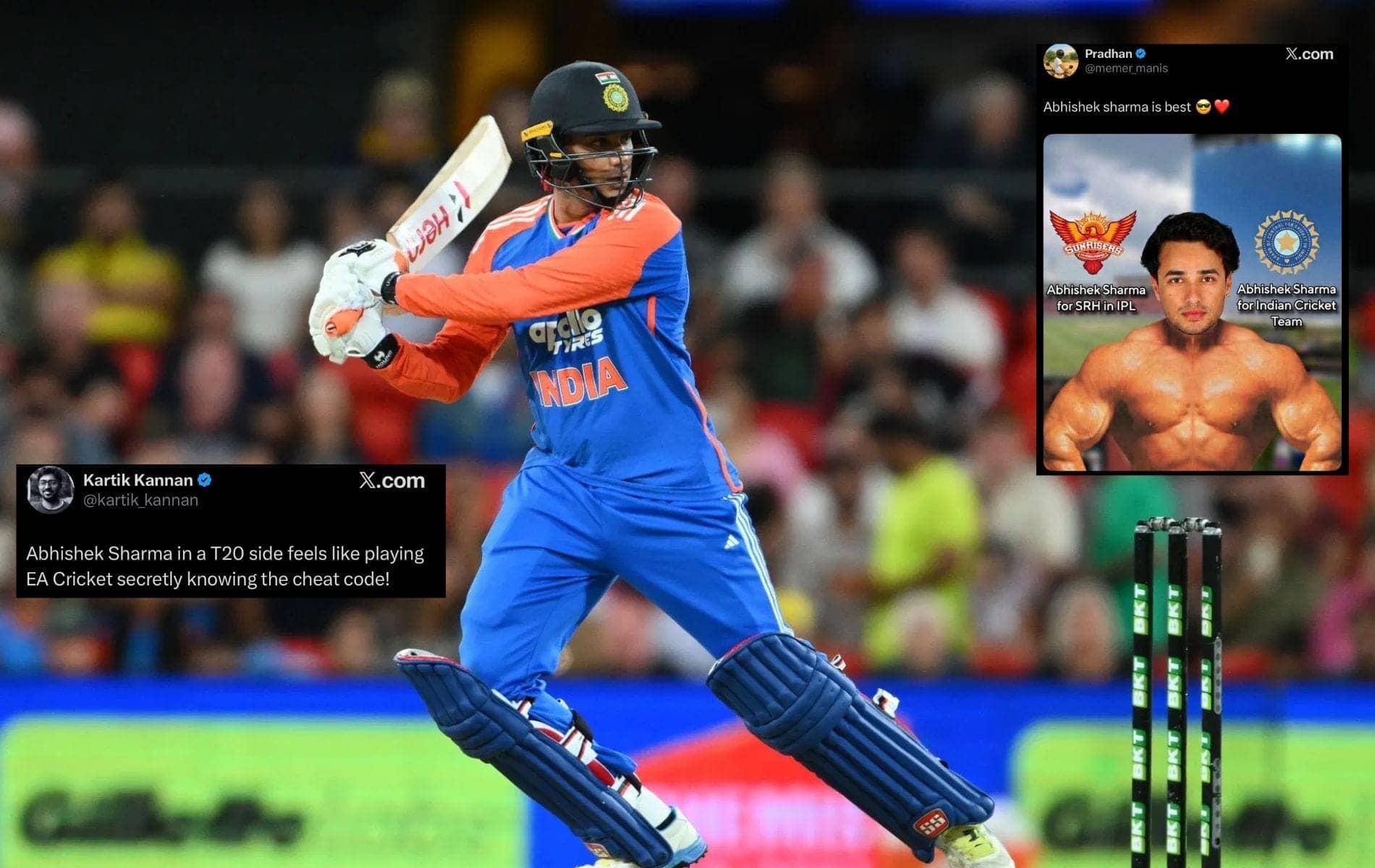 Abhishek Sharma: The T20I Titan Unleashes 84 Runs of Fury!
