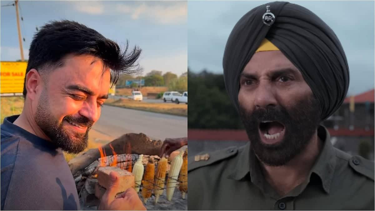 'Border 2' Hype: Rashid Khan Roasts Corn, Stars React!