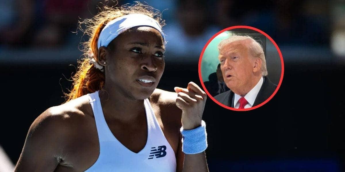 Coco Gauff Dominates the Court While Media Throws Trump Question