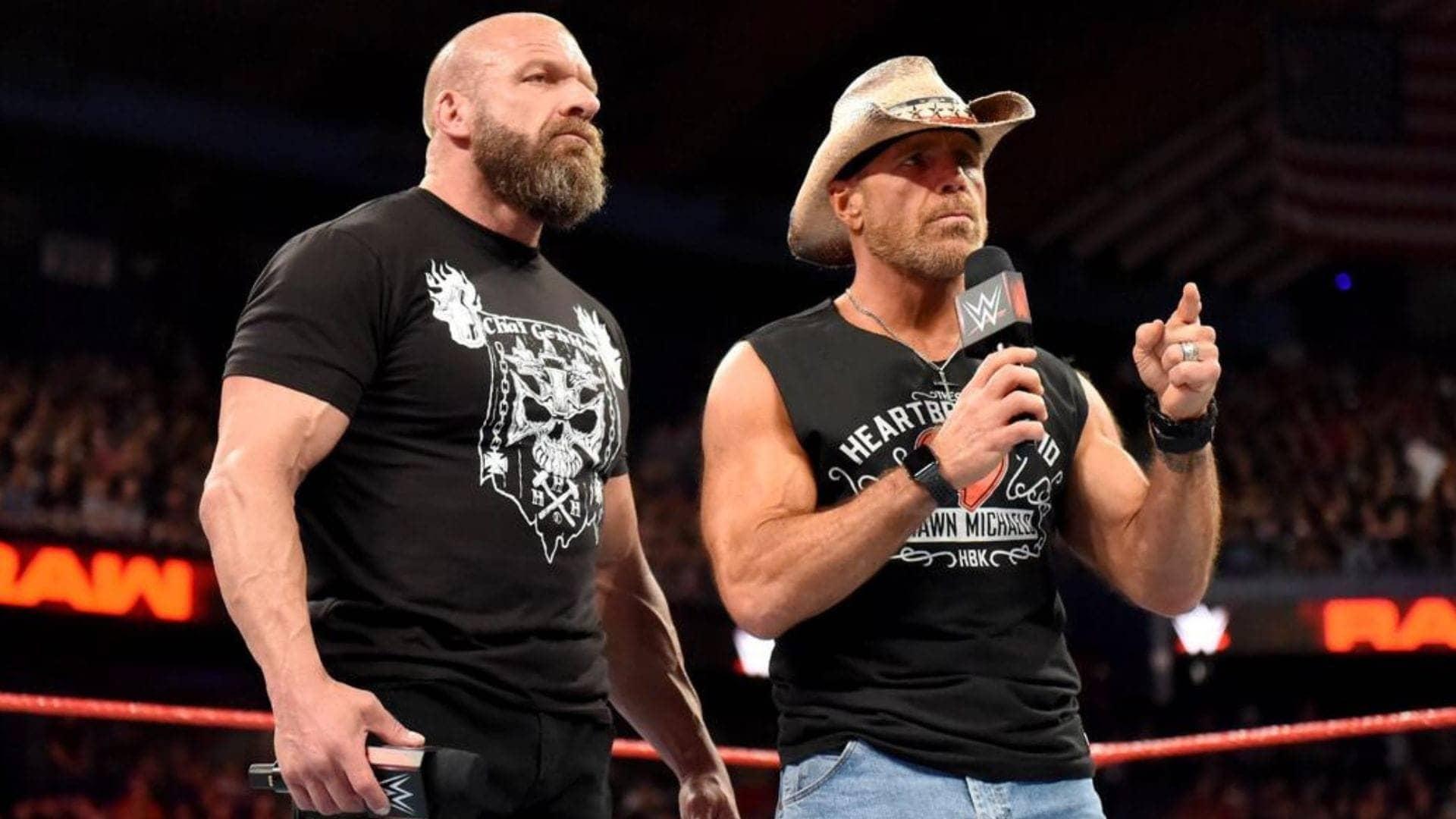 Triple H and Shawn Michaels Under Fire for Viral Hug Clip