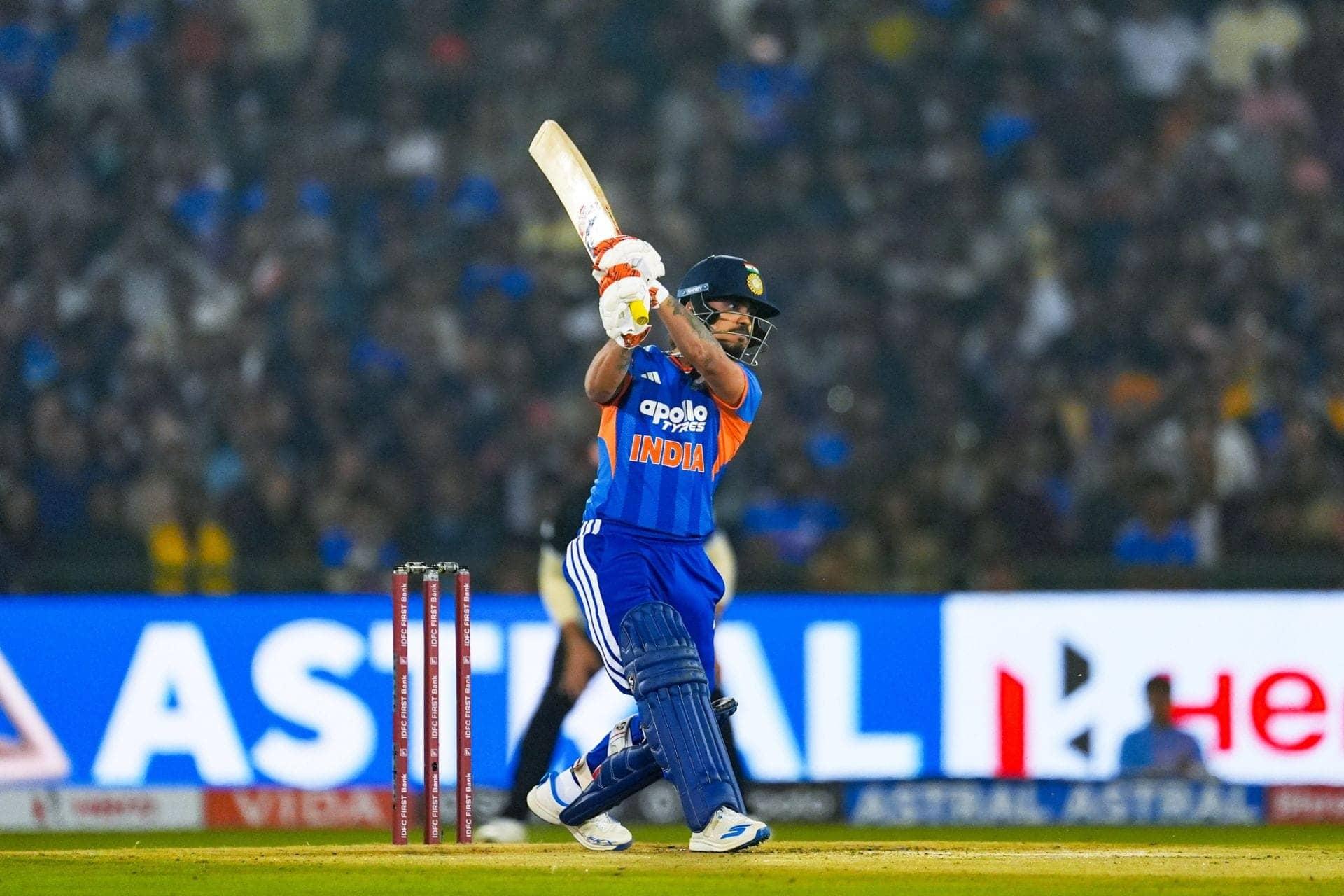 Ishan Kishan's Bat Takes Flight in Epic T20I Showdown