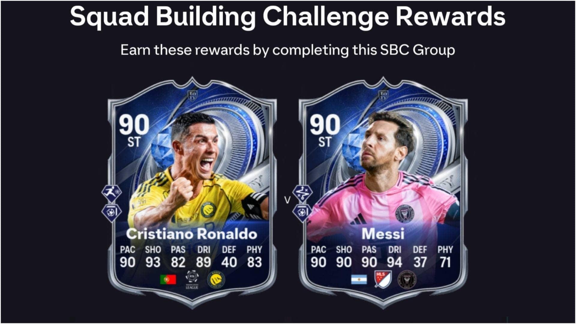 Epic Clash: Ronaldo vs Messi in EA FC 26 SBC Showdown!