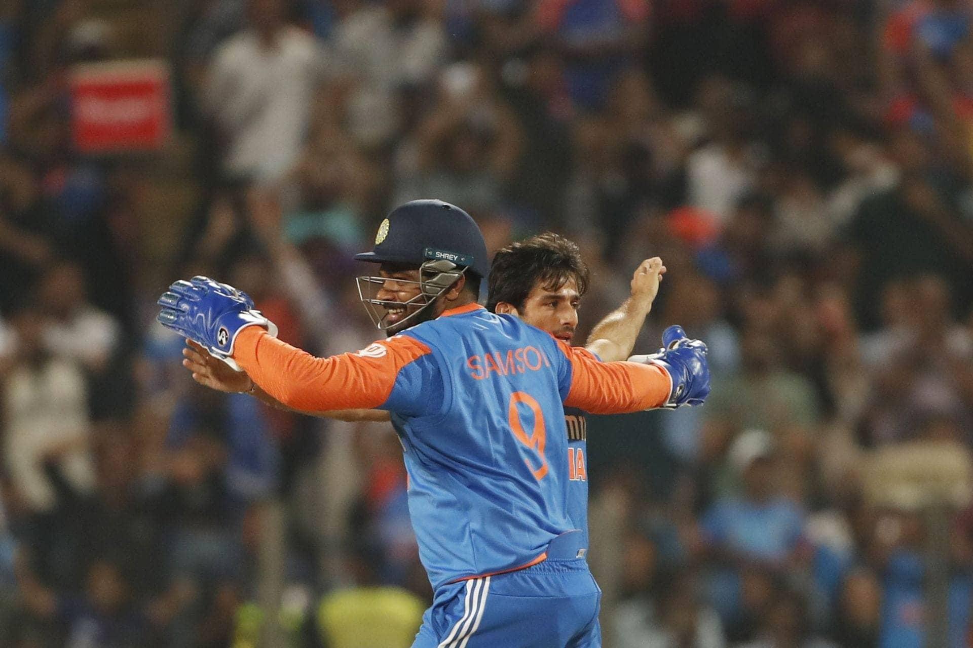 Sanju Samson's Catch Steals the Show in India vs NZ T20I