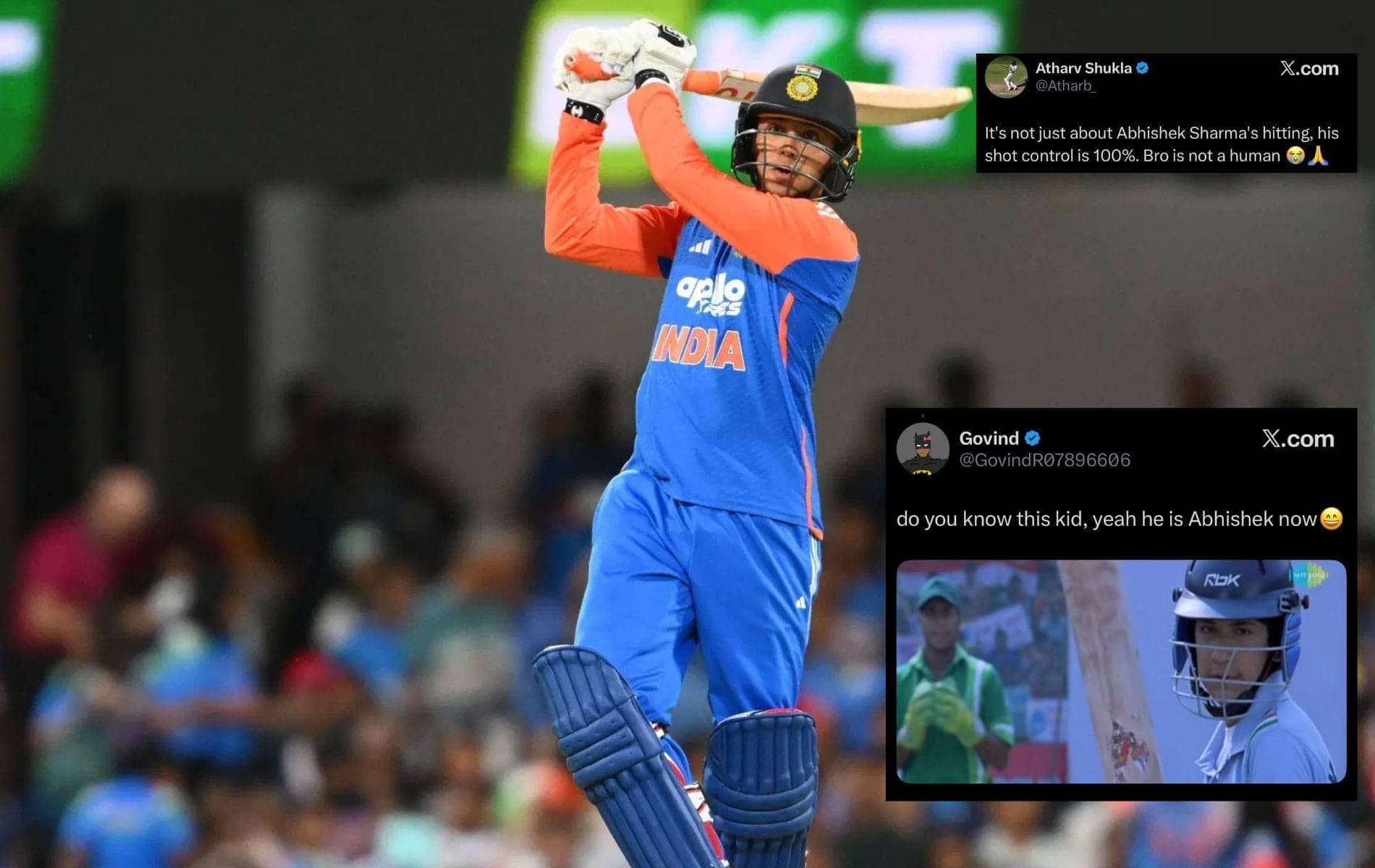 Abhishek Sharma goes beast mode with 68* in T20I win