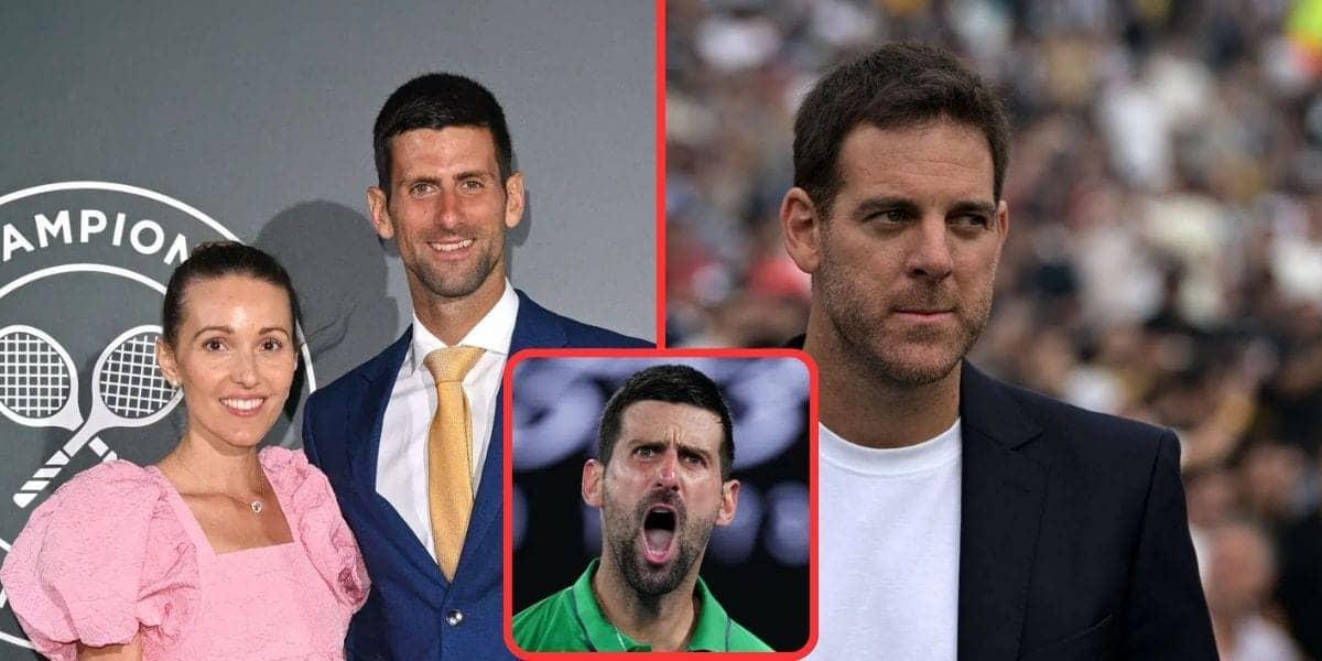 Novak Djokovic's wife, Juan Martin del Potro & tennis world left speechless after 38-year-old takes out Jannik Sinner in Australian Open SF epic