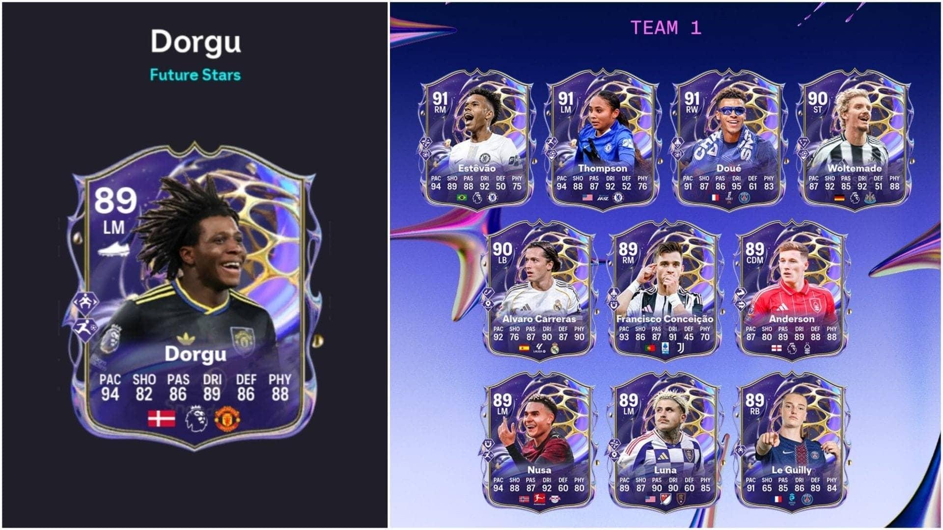 Patrick Dorgu’s Future Stars SBC: Get Your Game On, G