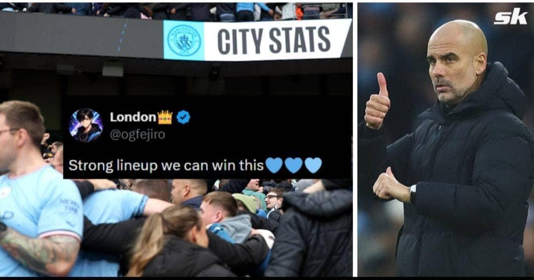 Manchester City’s Lineup Ready to Rumble Against Tottenham!