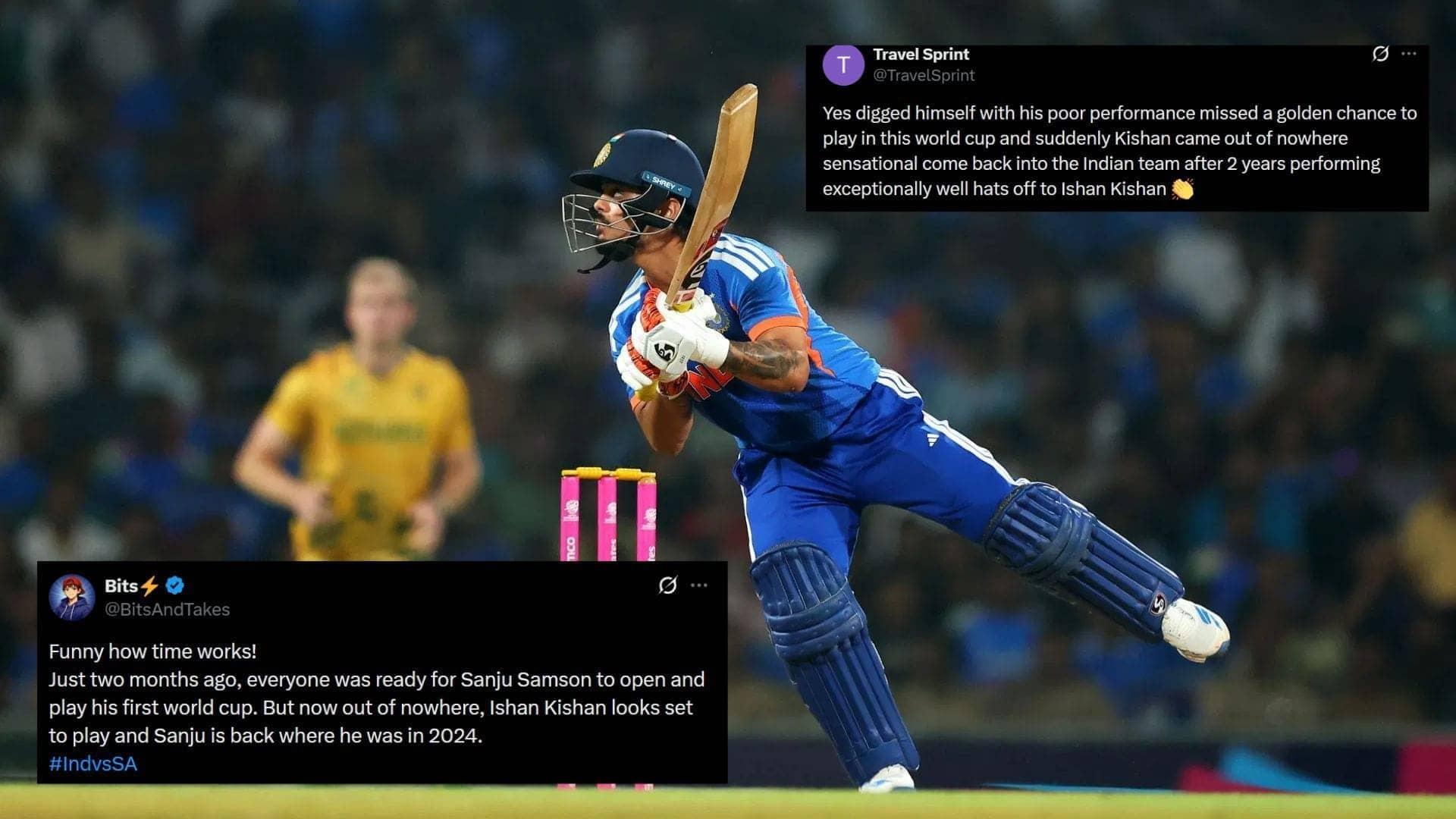 Ishan Kishan’s Blazing 53 Has Fans Wondering About Samson