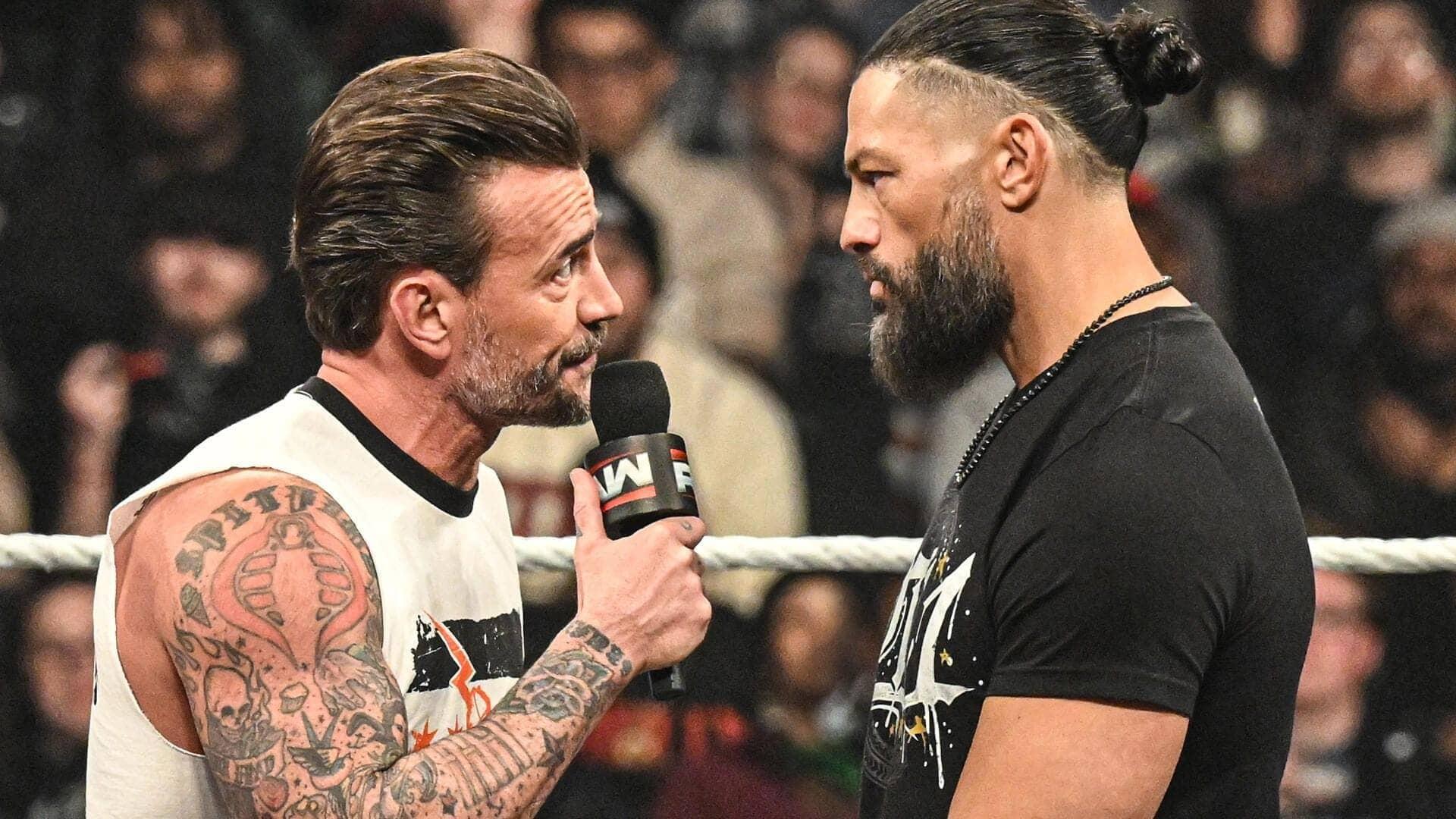 Roman Reigns ne Triple H aur CM Punk ki baat ki hai!