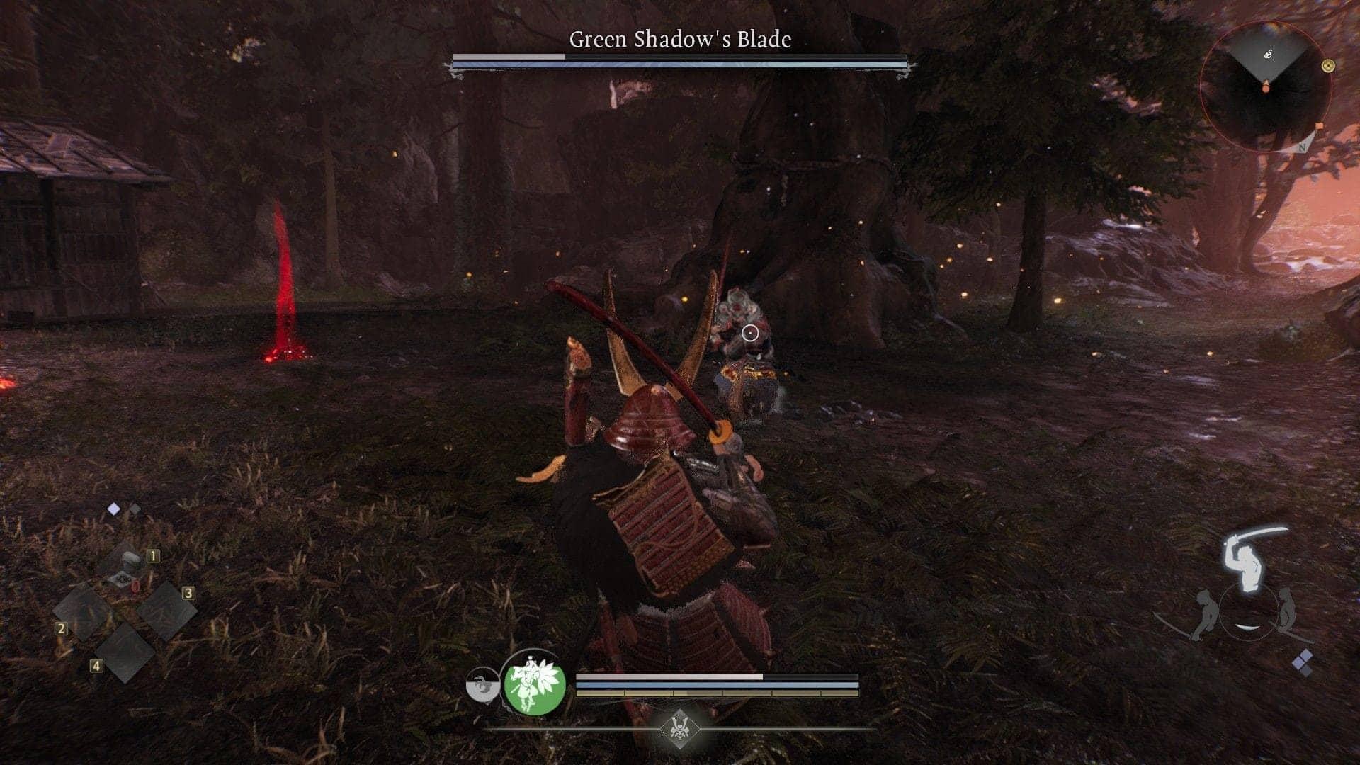 Nioh 3 ka Green Shadow's Blade: Harao, Amrita Pao!