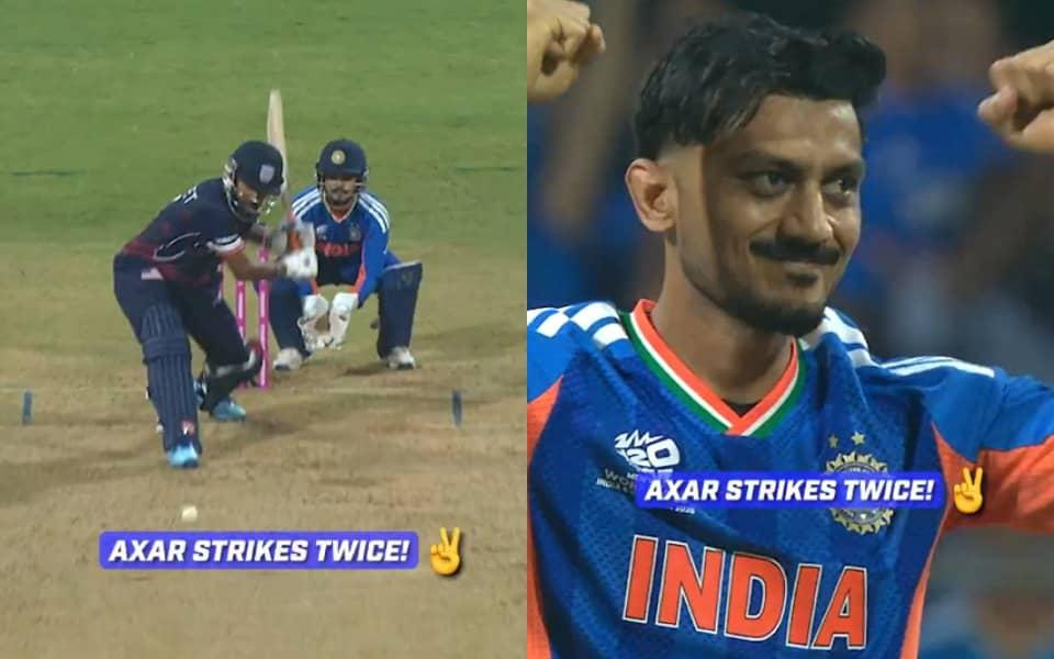 Spellbinding Showdown: Axar Patel's Magic Halts USA's Chase