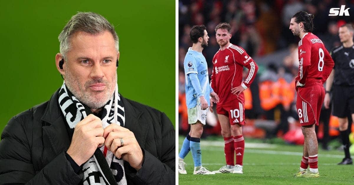 Jamie Carragher warns Liverpool's Champions League hopes are shaky