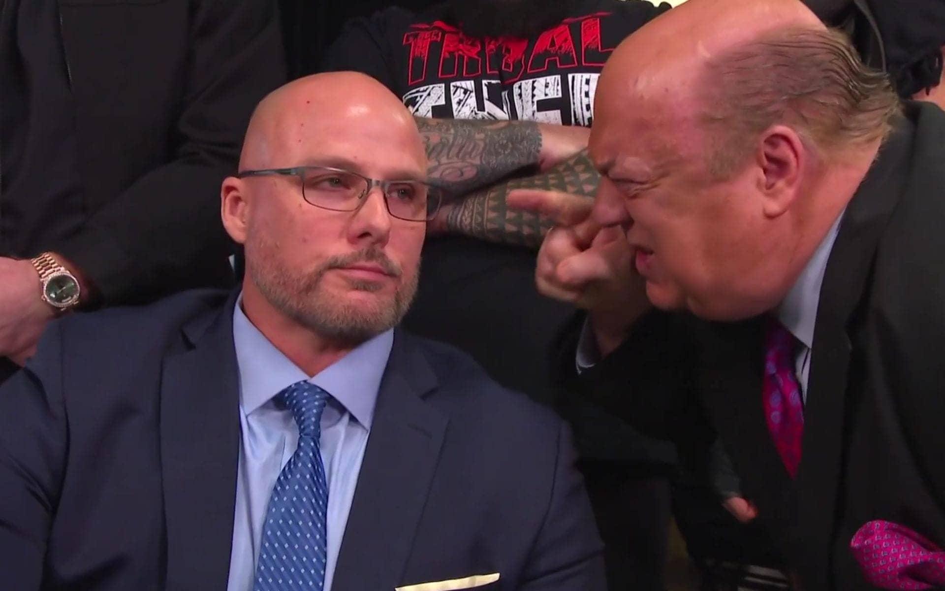 Paul Heyman Blames Adam Pearce for Bron Breakker's Injury Drama