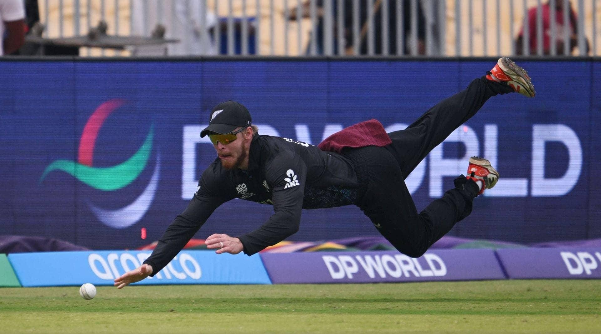 Glenn Phillips' Epic Dive Steals the Show in T20 World Cup