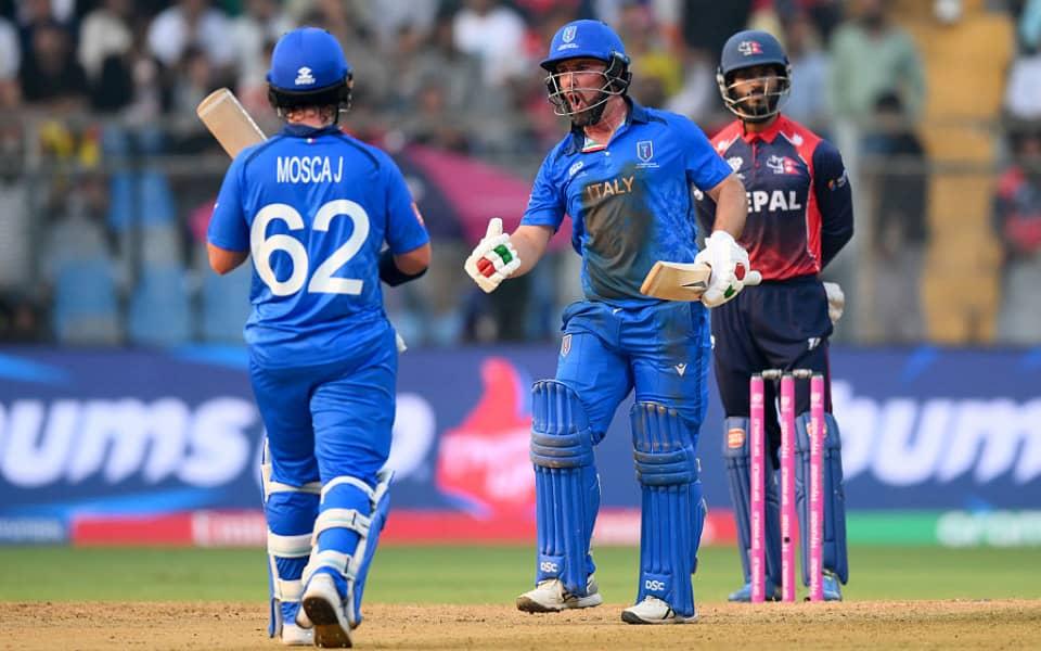 Italy's Smooth Victory Over Nepal in T20 World Cup Match